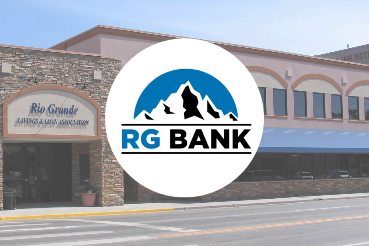 rg bank logo and bank backing